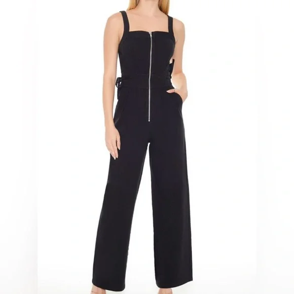 Forever 21 Black denim Jumpsuit - Picture 6 of 6